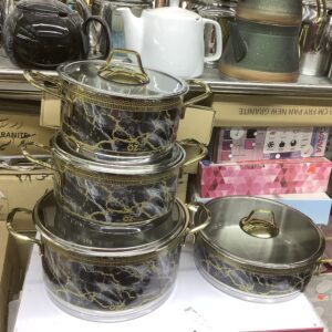 سرویس استیل 8 پارچه طرح دار مارک اوزلایف کد472