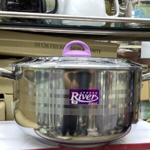 قابلمه استیل سایز 32 تکی مارکRIVER SEVAL