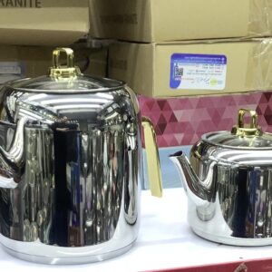 کتری و قوری استیل مارکLines مدل Aile Boy