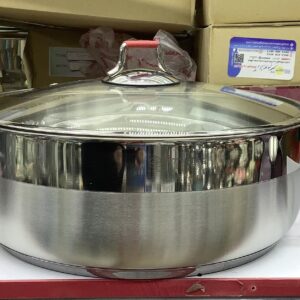 تابه درب دار سایز 32 مارک لینس