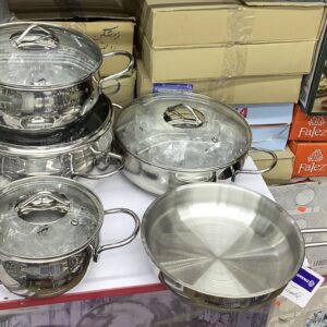 سرویس استیل 9 پارچه گورکماز کد1800غیر اصلی