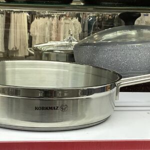 تابه تکدسته استیل سایز 24 مارک کرکماز غیر اصلی